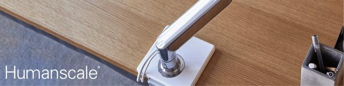 Humanscale M10 schwenkbare Tischhalterung für Home-Office, Büro