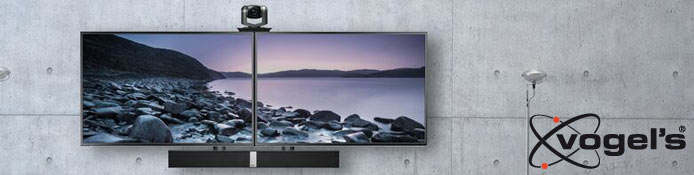 Vogels Zubehör für Monitorhalter / TV Wandhalter - VESA Adapter, Kabelkanäle