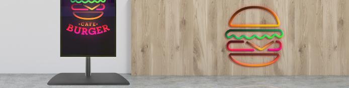 Monitorständer / Monitor Standfuß / Bodenständer ohne Rollen 